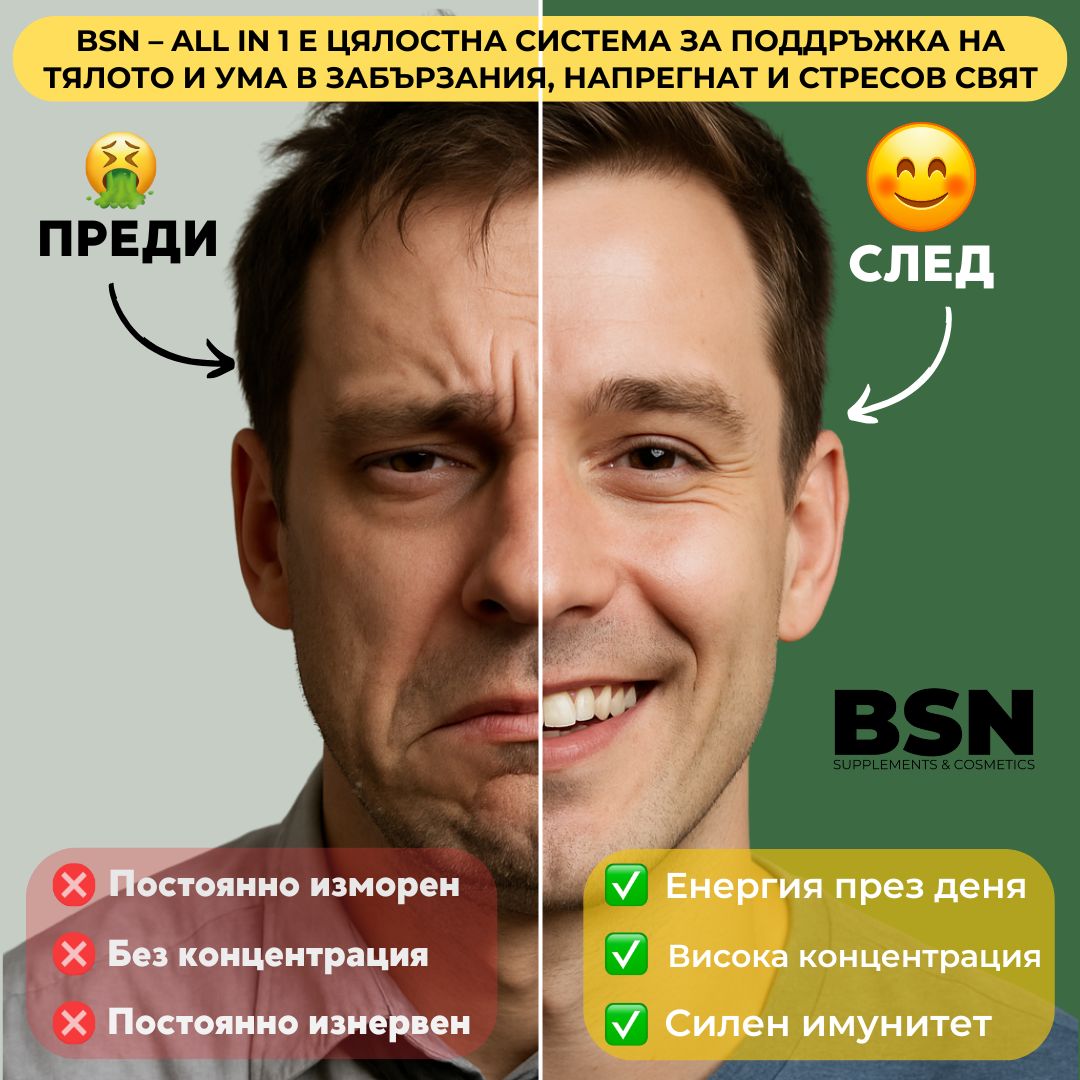 Комплексна хранителна добавка BSN Всичко в 1 - ALL in 1
